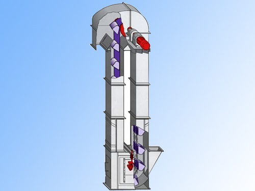 TH圓環鏈鬥式提升機 TH圓環鏈鬥式提升機